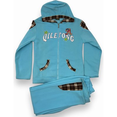 Jiadali dívčí tepláková souprava světle modré – Sleviste.cz