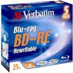 Verbatim BD-RE 25GB 2x, jewel, 1ks (43615) – Hledejceny.cz