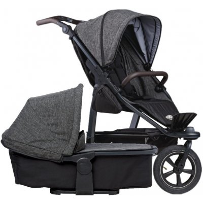 TFK Mono2 stroller air wheel + carrycot 2023 Premium Anthracite