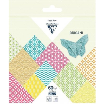Clairefontaine Sada papírů Origami Summer 60 listů – Hledejceny.cz