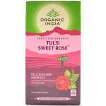 Organic India Tulsi Sladká růže Tea Bio 25 Sáčků – Sleviste.cz