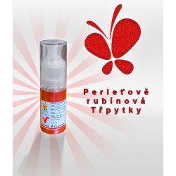 AF Třpytky v rozprašovači s pumpičkou (perleťově-rubínová) 10 g/rozprašovač