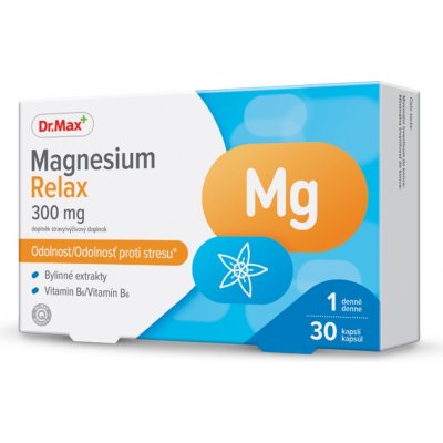 Dr. Max Magnesium Relax 30 kapslí – Hledejceny.cz