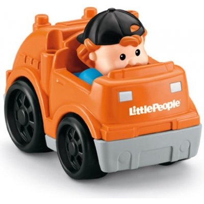 Fisher-Price Little People mini auto Recycle truck oranžový Y5960