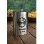 Nerezová placatka První pomoc na cesty – vtipný dárek s gravírováním. – Zboží Dáma