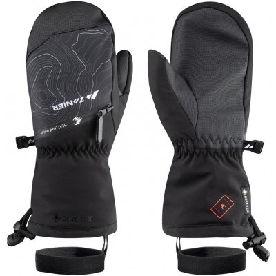 Zanier Heat Pads.Gtx mitten jr lyžařské rukavice black 2025/2026 – Zboží Dáma