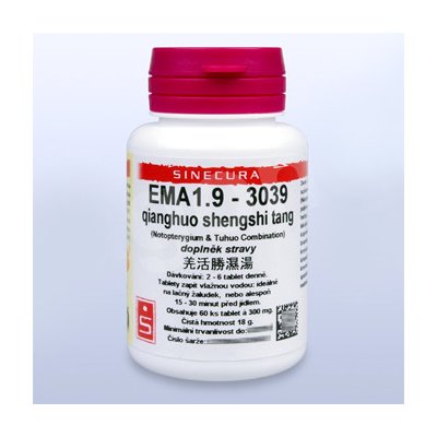 Sinecura EMA1.9 qianghuo shengshi tang 60 tablet – Hledejceny.cz