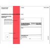 Obálka Obálky C5 s doručenkou, vytrhovací okénko - s červeným pruhem / 1000 ks