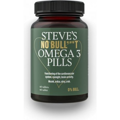 Steves Stevovy Pilulky Omega 3, 60 kapslí
