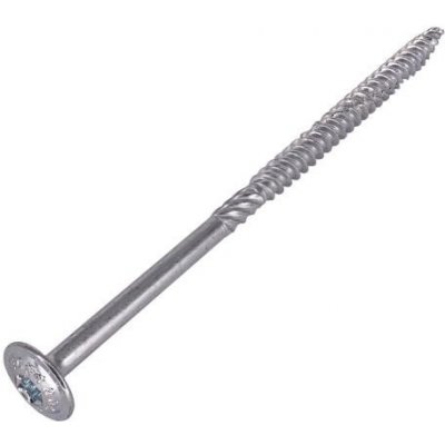 HPM TEC RAPI-TEC SK PLUS 6,0x120/64+R - stavební vrut do dřeva, polozávit, pozink, talířová hlava, TORX T30 – Hledejceny.cz