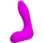 Pretty Love Leonard 12 Pink Vibrační masážní přístroj na prostatu nafukovací fialové – Sleviste.cz