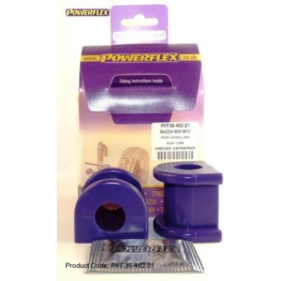 Powerflex Silentbloky Mazda MX-5 Mk3 05- Front Anti Roll Bar Bush 21mm 2 | Zboží Auto