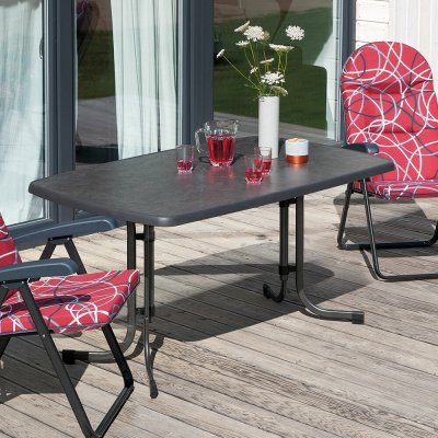 Patio Pizarra Zahradní stůl 150 x 90 cm 59915 – Hledejceny.cz