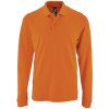 Pánské Tričko Soľs Perfect Lsl pánské polo triko dlouhý rukáv SL02087 Orange