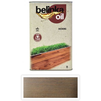 Belinka Oil Decking terasový olej 2,5 l šedý – Zboží Mobilmania