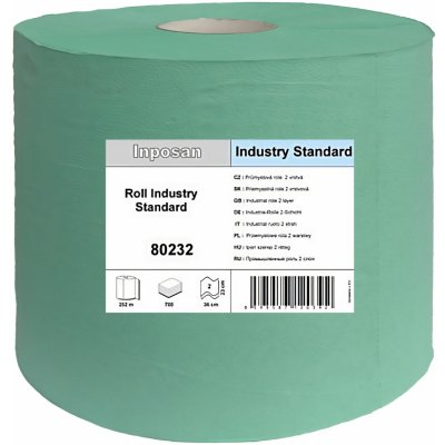 INPOSAN Roll Industry Standard 2vr. 700 útr.zelené 250m