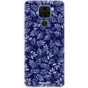 Pouzdro a kryt na mobilní telefon Xiaomi iSaprio Blue Leaves 05 Xiaomi Redmi Note 9