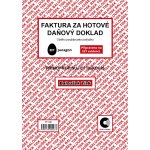 Baloušek Tisk PT198 Faktura za hotové, daňový doklad A5 – Zboží Živě