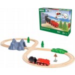 Brio World 36017 Vánoční vlaková sada s parní lokomotivou na baterie – Hledejceny.cz