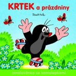 Krtek a prázdniny Omalovánka se samolepkami s háčkem na zavěšení – Zbozi.Blesk.cz