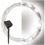 Anděl Přerov Solární světelný řetěz 120 x LED studená bílá IP44 stříbrný 15 m – Hledejceny.cz