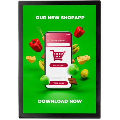 Jansen Display Magnetický plakátový rám Slim A2 445 x 617 mm – Zboží Živě