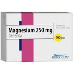 Generica Magnesium 250 100 tablet – Hledejceny.cz
