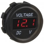 STUALARM Panelové měřidlo DV34530 voltmetr 6-30V červený – HobbyKompas.cz