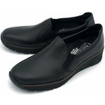 Rieker Dámské kožené polobotky 53766-00 černé schwarz – Hledejceny.cz