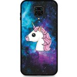 Pouzdro TopQ LUXURY Xiaomi Redmi Note 9 Pro pevné Space Unicorn – Sleviste.cz