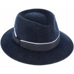 ! Fiebig Headwear since 1903 dámský zimní plstěný klobouk Lara modrý – Zboží Mobilmania