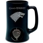 CurePink Keramický pivní korbel Game Of Thrones Hra o trůny Stark 850 ml – Zboží Dáma