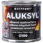 Kittfort Aluksyl Vypalovací silikonová žáruvzdorná barva 0199 černá, 400 g – Hledejceny.cz