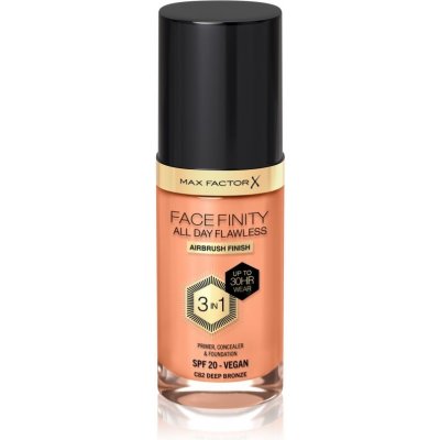 Max Factor Facefinity All Day Flawless dlouhotrvající make-up SPF20 C82 Deep Bronze 30 ml – Zboží Mobilmania