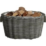 zahrada-XL Koš na dřevo s držadly 60 x 40 x 28 cm šedá vrba – Zboží Dáma zahrada-XL Koš na dřevo s držadly 60 x 40 x 28 cm šedá vrba – Zboží Dáma