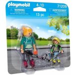 Playmobil 71209 DuoPack inline hokej s hokejkami a puky – Zboží Dáma