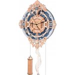 Robotime Rokr Dřevěné 3D Nástěnné hodiny LC601 168ks – Hledejceny.cz