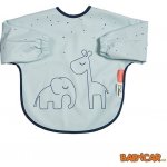 Done By Deer bryndáček s rukávem Dreamy Dots šedý – Sleviste.cz