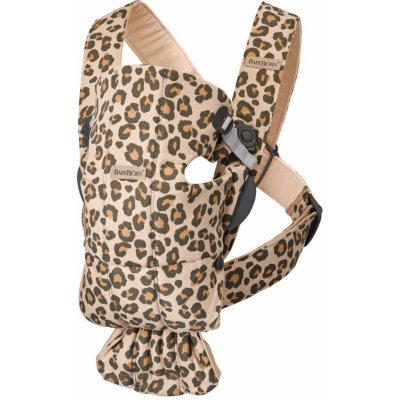 BABYBJÖRN MINI Beige Leopard print cotton – Zboží Mobilmania