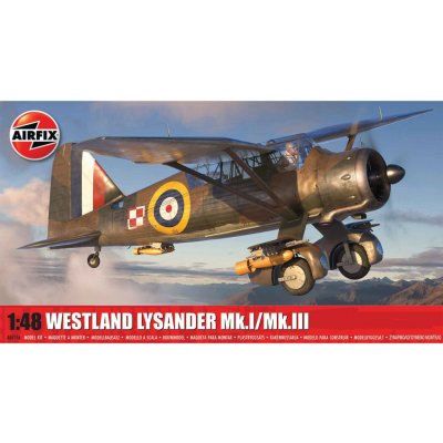 Airfix Westland Lysander Mk.I/Mk.III A07116 1:48 – Zboží Mobilmania