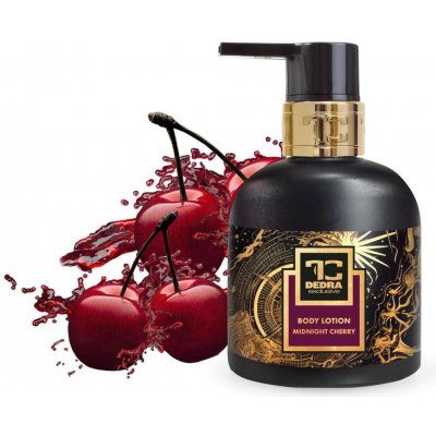 MIDNIGHT CHERRY | zvláčňující tělové mléko s mandlovým olejem | 320 ml – Sleviste.cz