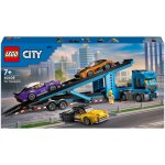 LEGO® City 60408 Kamion pro přepravu aut se sporťáky – Zboží Dáma