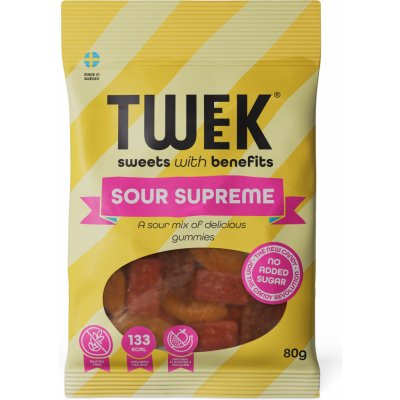 TWEEK Sour Supreme želé bonbóny 80 g – Hledejceny.cz