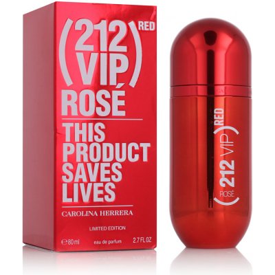 Carolina Herrera 212 VIP Rosé Red parfémovaná voda dámská 80 ml – Zboží Mobilmania