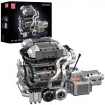 Mould King 10201 Automobilový 16válcový motor BUG W16 s převodovkou – Zboží Mobilmania