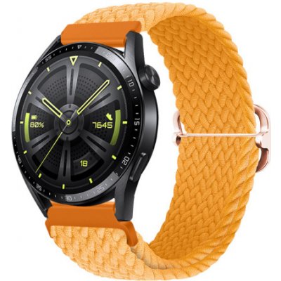 BStrap Elastic Nylon řemínek na Huawei Watch 3 / 3 Pro, orange SSG025C0709 – Zbozi.Blesk.cz
