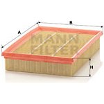 Vzduchový filtr MANN-FILTER C 28 122 – Hledejceny.cz
