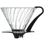 Hario Dripper V60-02 Glass Black – Zboží Dáma