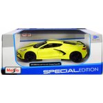 Maisto Corvette Z06 GT1 Commemorative Editi 2009 Žlutá 1:24 – Zboží Dáma