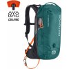 Cyklistický batoh Ortovox Avabag Litric Freeride 16l pacific green